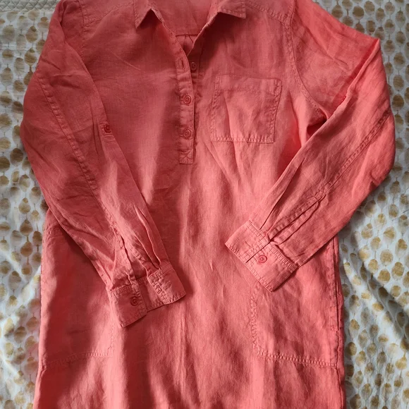 Michael Stars | Tops | Michael Stars Vibrant Coral Top | Poshmark